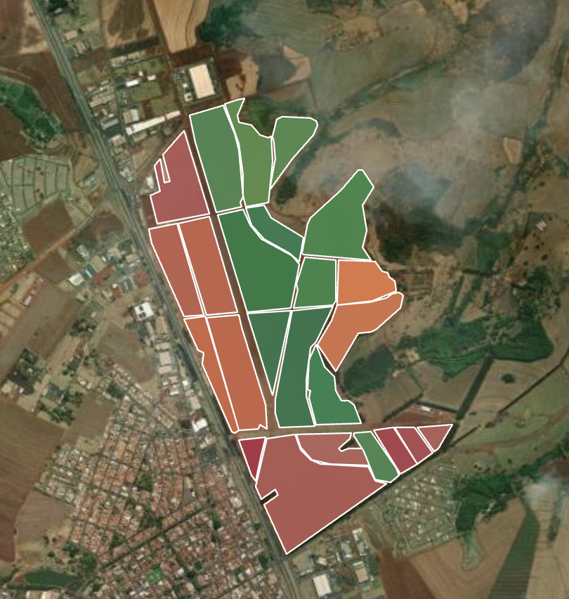 Mapa de vigor NDVI